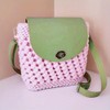 CALFOVERA 3PCS Crochet Purse Base Making Kit Oval Handbag Bottom