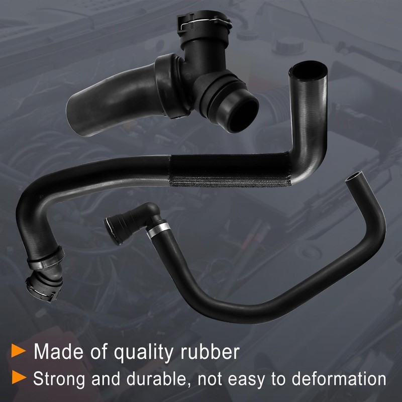 Upper Radiator Hose Y-Connector Lower Fit for Ford F150 5.0L