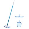 Vivastate Essential 9 Piece Pool Cleaning Kit with Adjustable Pole,