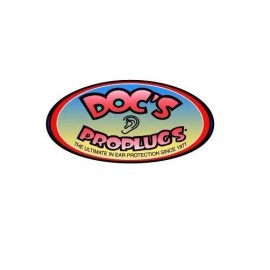 Doc's Proplugs Swimming Ear Protection Non-Vented Ear Pro Plugs Size Large Pink