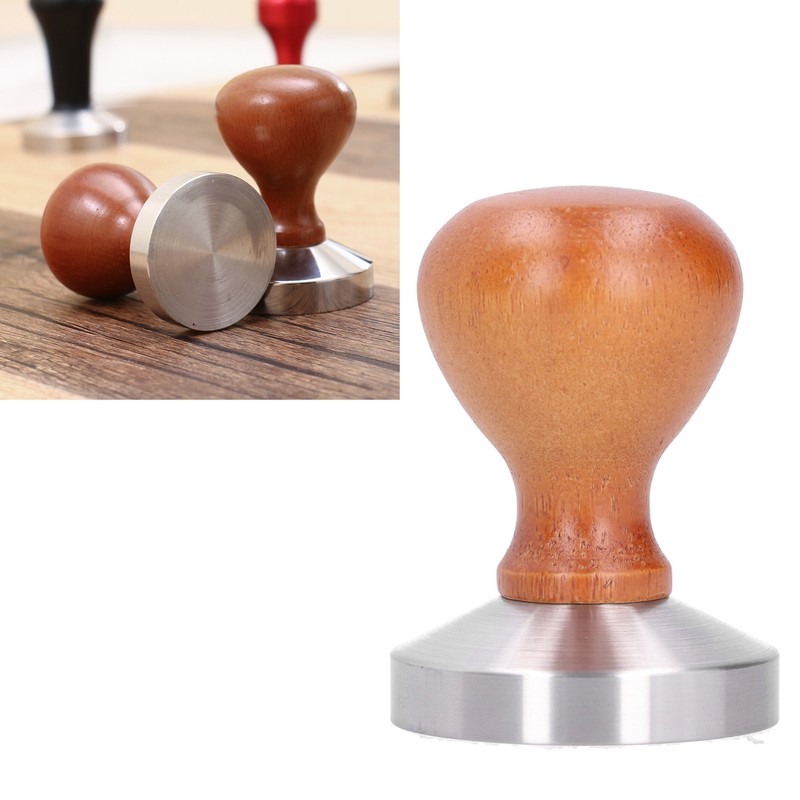 58mm Stainless Steel Coffee Tamper Powder Press Hammer Coffee Machine