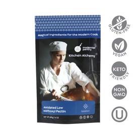 Pectin - Amidated Low Methoxyl ⊘ Non-GMO ☮ Vegan ✡ OU Kosher Certified - 400g/14oz