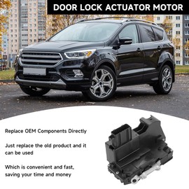 Rear Left Side Power Door Lock Actuator - Compatible for Ford Escape 2001-2007 - Replace Part 6L8Z7826413B