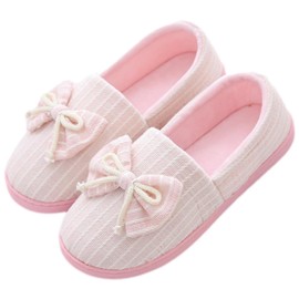 [ココマリ] スリッパ レディース ルームシューズ かかと付き 滑り止め おしゃれ 歩きやすい かかとあり 洗える 室内履き R-05 スリッポン 無地 病院 入院 介護 施設 かかと 婦人 授業参観 学校 会社 靴 ルームスリッパ くつ シューズ 春 夏 秋 冬 用 上履き 室内 かわいい 人気 マタニティ マタニティシューズ 妊婦 妊婦靴 ゴム底 シンプル (24.0-24.5cm, ピンク, measurement_24_point_0_centimeters)