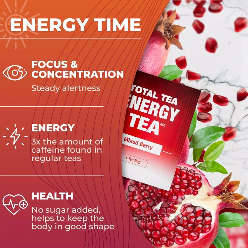 Total Tea Detox Tea & Energy Tea Set 25 Day