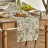 Artoid Mode Wood Wild Flowers Floral Spring Table Runner,Seasonal Summer