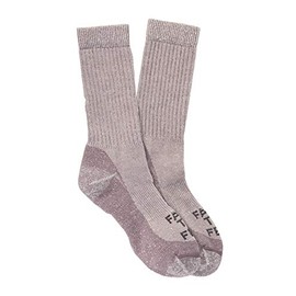 Farm to Feet Boulder Lightweight Crew Merino Wool Socks, Sparrow, Medium
