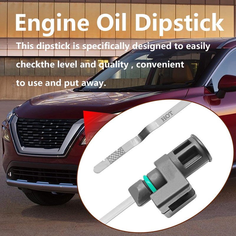 SYudwen 31086-JA00A Transmission Oil Level Dipstick, CVT Oil Level Gauge