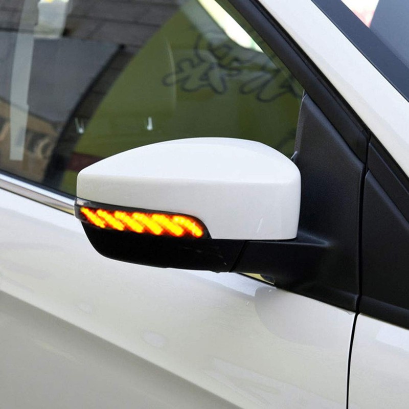 ruihe Smoked Lens Dynamic Sequential Blink LED Side Mirror Turn