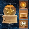 BUOTAU Music Box for Adults, 3D Crystal Ball Music Box,