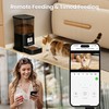 Automatic Cat Feeder with Camera, 2-Way Video& Audio, HD Video