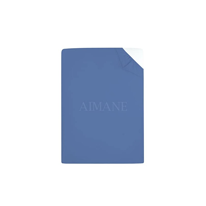 AIMANE® Non Iron Percale 4FT Small Double Fitted Sheet Poly