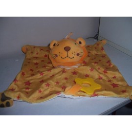 Unbranded Lion rattle toy lovey blanket security blanket  New