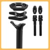 BULLSPANN Seat Post 27.2 Bicycle Saddle Post 27.2x350mm Bicycle Seatpost