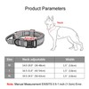 Adjustable Dog Collar Comfortable Breathable Pet Dog Collar with Metal