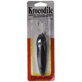 Luhr Jensen 1003-214-0013 Krocodile Casting Spoon, 4 5/16-Inch, Chrome