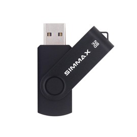 SIMMAX - Memoria USB (5 Unidades, 32 GB, USB 2.0), 32gb 3pack Black Blue Green