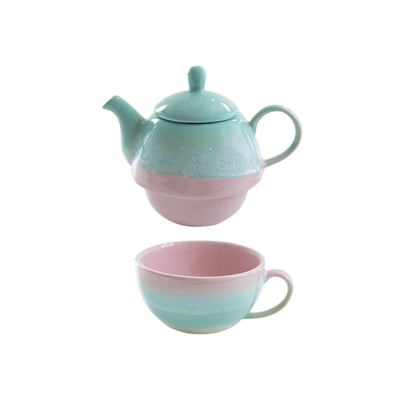 Sass & Belle Pastel Ombre Tea for One in Pink