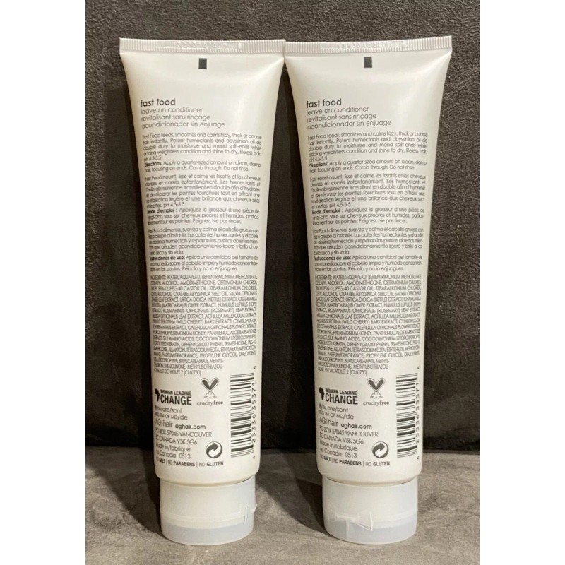 A&G (2) PACK! AG MOISTURE FAST FOOD LEAVE ON IN