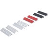 BGS 8442 | Bench Vice Jaw Protector Set | Aluminium