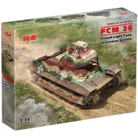 ICM 35337-1:35 FCM 36, French Light Tank in German Service