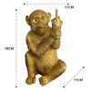 RP Medium Resin Rude Monkey Ornament 19cm Statue Sculpture Figurine