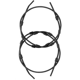 Trdzi Tree Stand Cables for Summit Climber - 65'' PVC Black Coated Treestand Seat Safety Cable for Climbing Treestand Hunting Tree Stand Accessories