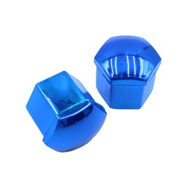 Ieron Universal 20pcs 19mm Vehicle Wheel Nut Bolt Caps, Hub Screw Cover, Car Accessories Wheel Nut Lug Hub Covers, Screw Studs Decoration for Sedan, Blue