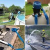 Eastrans 2.5" x 50 FT Pool Backwash Hose,Flat 4 inch