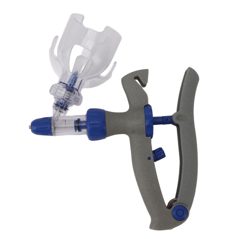 Livestock Syringe 0.1 to 2ml Continuous Syringe Adjustable Stainless Steel