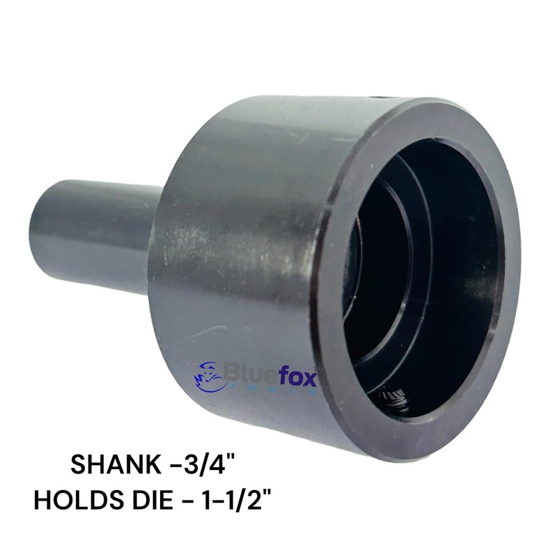 BLUEFOX TOOLS New Tailstock Floating Round Die holders(shank type) Set