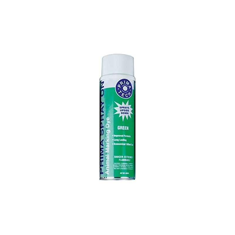 Prima Spray Marker Green Livestock Identification 500 ml