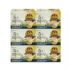 Mugunghwa 무궁화 때비누 오곡 90g x6개 Mugunghwa Soap Set with 5 Grains 90g x 6