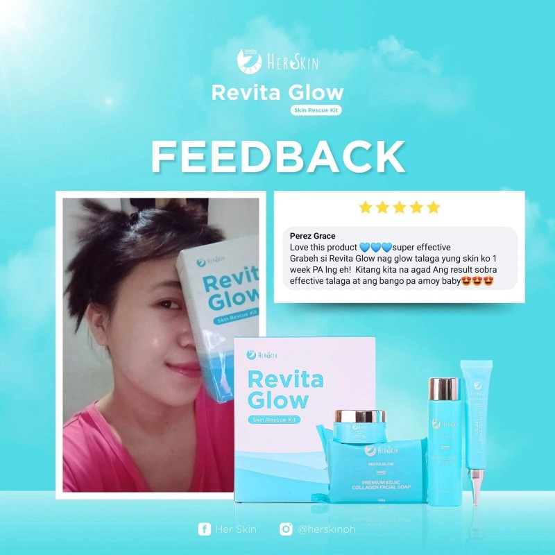 Her Skin Revita Glow Skin Rescue Rejuvenating Kit