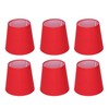 6Pcs Lampshade Modern Simple Cloth Art Inner Film Pendant Wall
