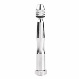 Hand Drill Model Building, Hand Drill Without Power, Hand Drill Wood, Silver 0.3 mm-3.6 mm Twist Drill Bit with 25 Pieces HHS Drills for Crafts, Hanging Jewellery or Souvenir Making