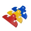 Westmark 3 kleine Beutelclips/Verschlussklammern, Kunststoff, Mini, Gelb/Blau/Rot, 52182230
