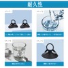 Phyxiul Suction Cup Vacuum Hooks for Park Sunshade Window Car