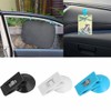 TOGRAND 6PCS Multi Purpose Suction Cup Clip,Tickets Bills Organization Clamp,Car