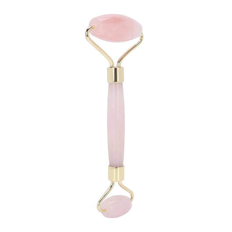 Face Roller Massager Dual Head Natural Roller Massage Tool for