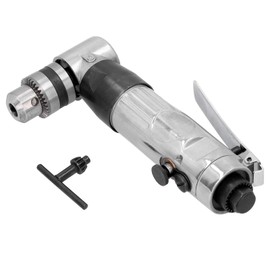 90 Degree Air Angle Reversible Drill Pneumatic Drilling Super Power Tool with Wrench 3/8inch Chuck