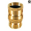 Bzcovac Heavy Duty Brass Hose Quick Disconnect Set for Dramm,