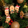 12PCS Easter Christmas Gingerbread Ornaments, Gingerbread Tree Decorations Ginger Man