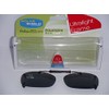 Solar Shield Polarized Clip-on Sunglasses 53 Rec 20 Gray Lenses