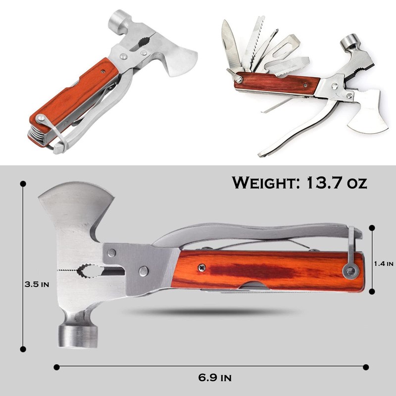 Small Hammer Multitool Cool Gadgets Gifts Stocking Stuffer Ideas for