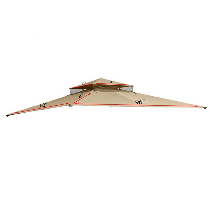 Garden Winds Replacement Canopy Top Cover for The Aldi Gardenline