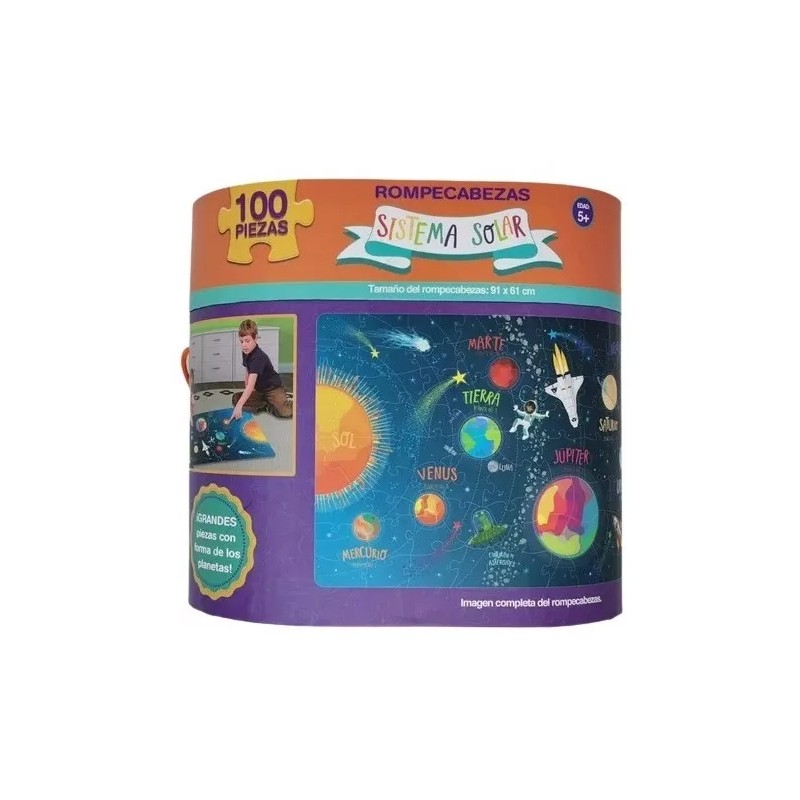 Novelty Rompecabezas Novelty Sistema Solar Del Espacio Gigante 5