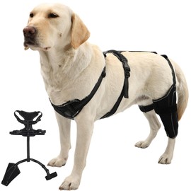 YENBOLOI Dog Knee Brace for Torn Acl Hind Leg for Support with Cruciate Ligament Injury, luxating Patella,Arthritis,Dog Acl Knee Brace with Metal Splint Hinged Support for CCL Luxating Patella