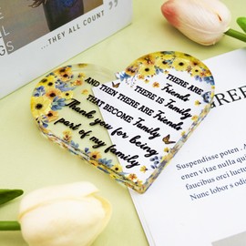 Friendship Gifts Bestfriend Gifts for Women Acrylic Plaque Bestie Birthday Presents for Women Long Distance Friendship Gift Going Away Presents for Friends BFF Christmas Galentines Day