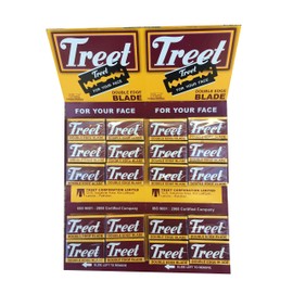 200 Treet Carbon Steel Razor Blades